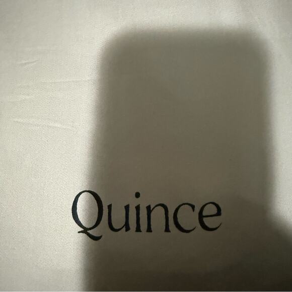 Quince Bamboo Duvet Cover Set Light Grey Size Full/Queen - Picture 8 of 9